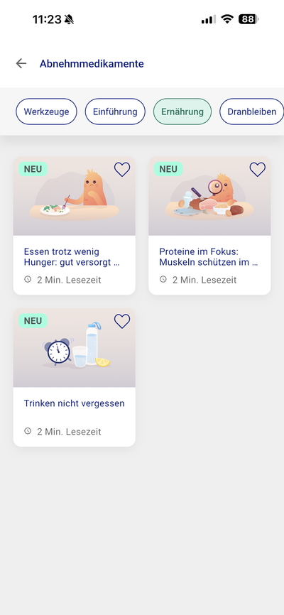 zanadio App – Übersicht